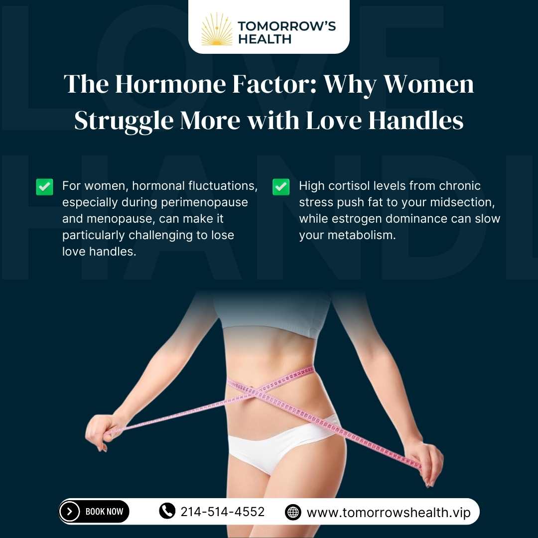 The Hormone Factor: Why Women Struggle More with Love Handles
