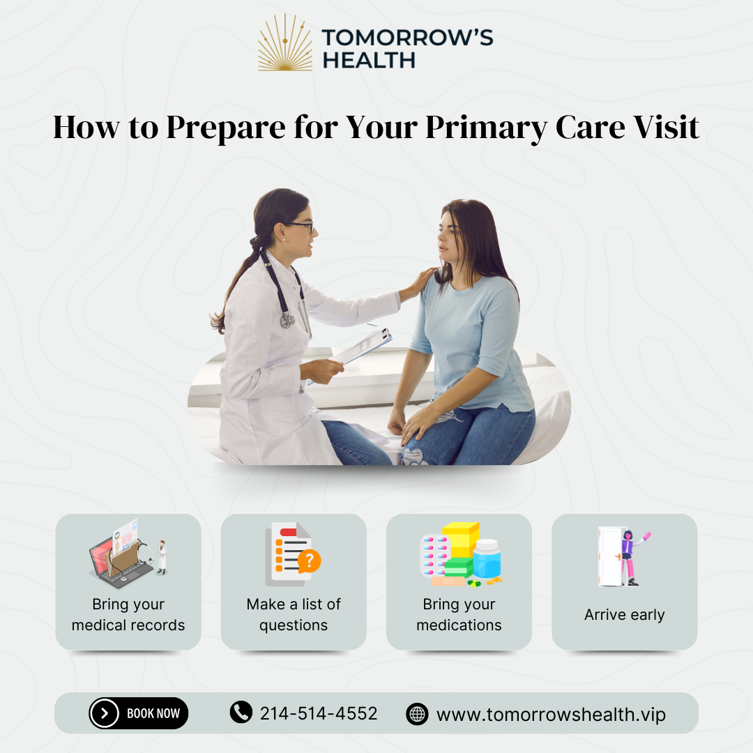 How to Prepare for Your Primary Care Visit