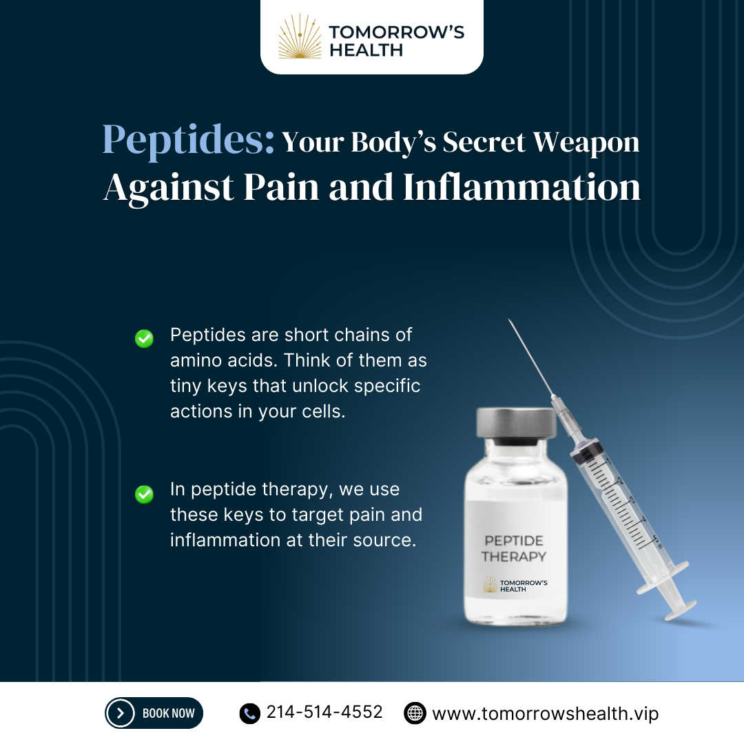 Peptides: Your Body’s Secret Weapon Against Pain and Inflammation